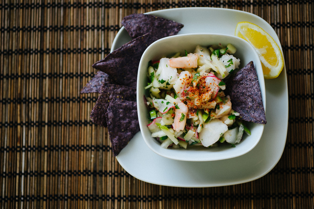 Apple-Jicama Ceviche