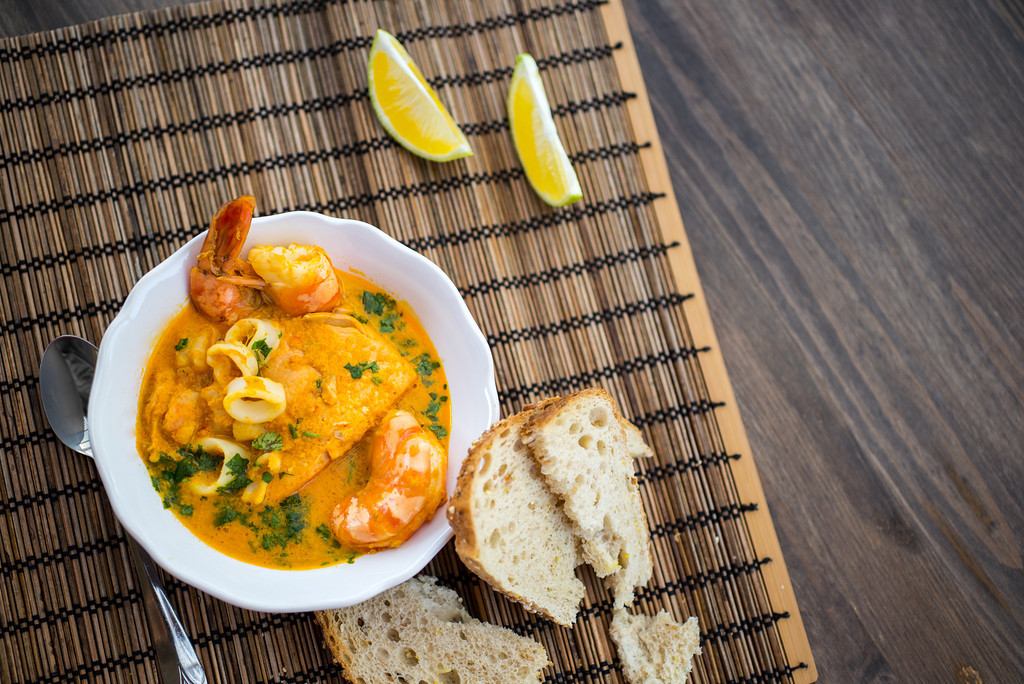 Salvadorian Seafood Chowder