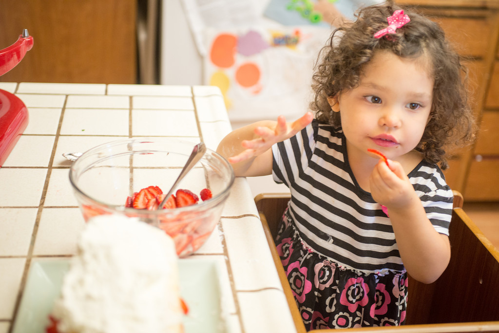 Making Strawberry Shortcake