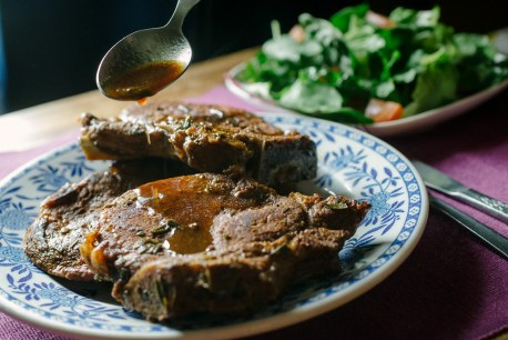 Rosemary and Balsamic Porkchops
