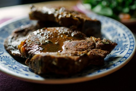 Rosemary and Balsamic Porkchops