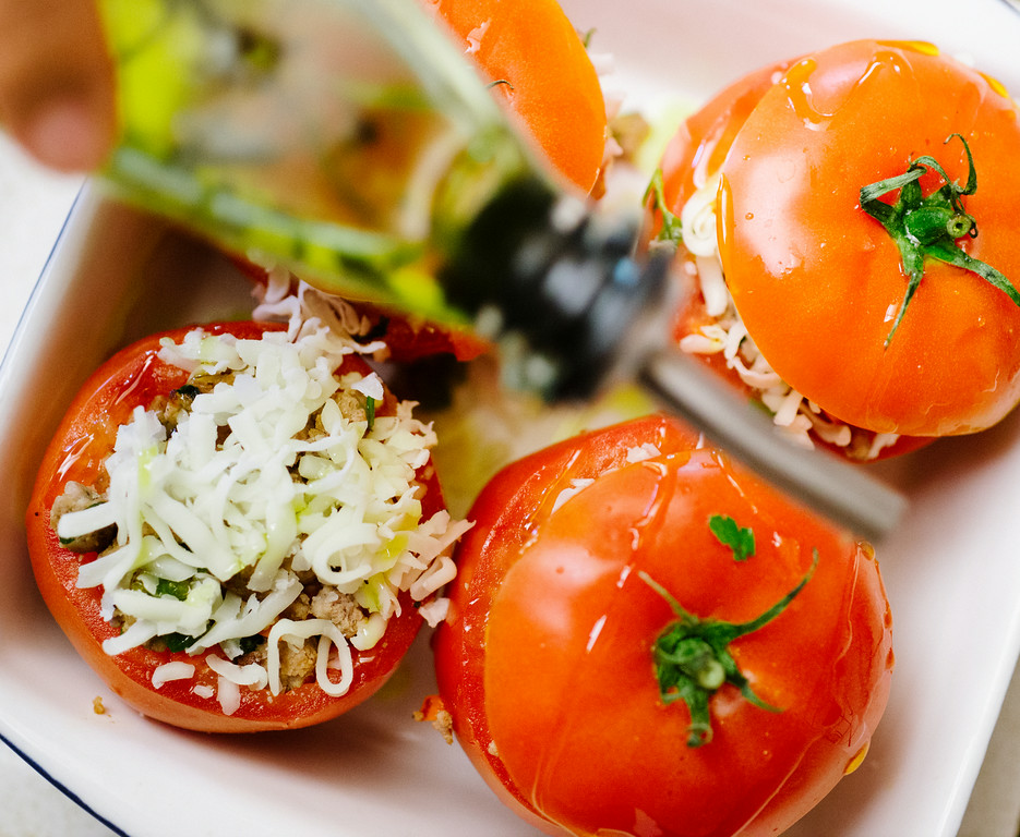 Summer Stuffed Tomatoes