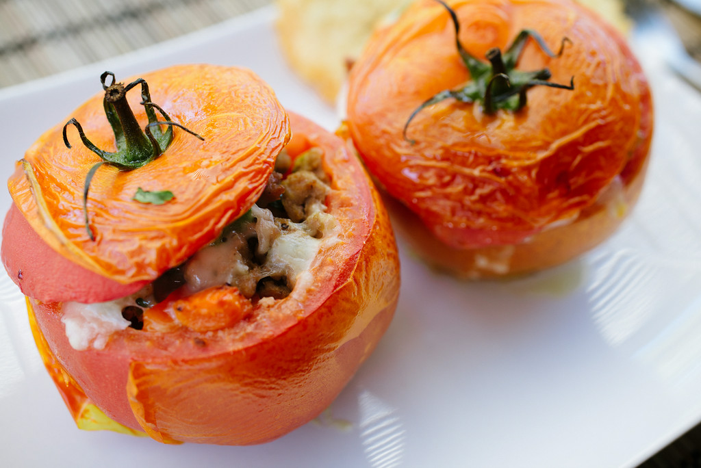 Summer Stuffed Tomatoes