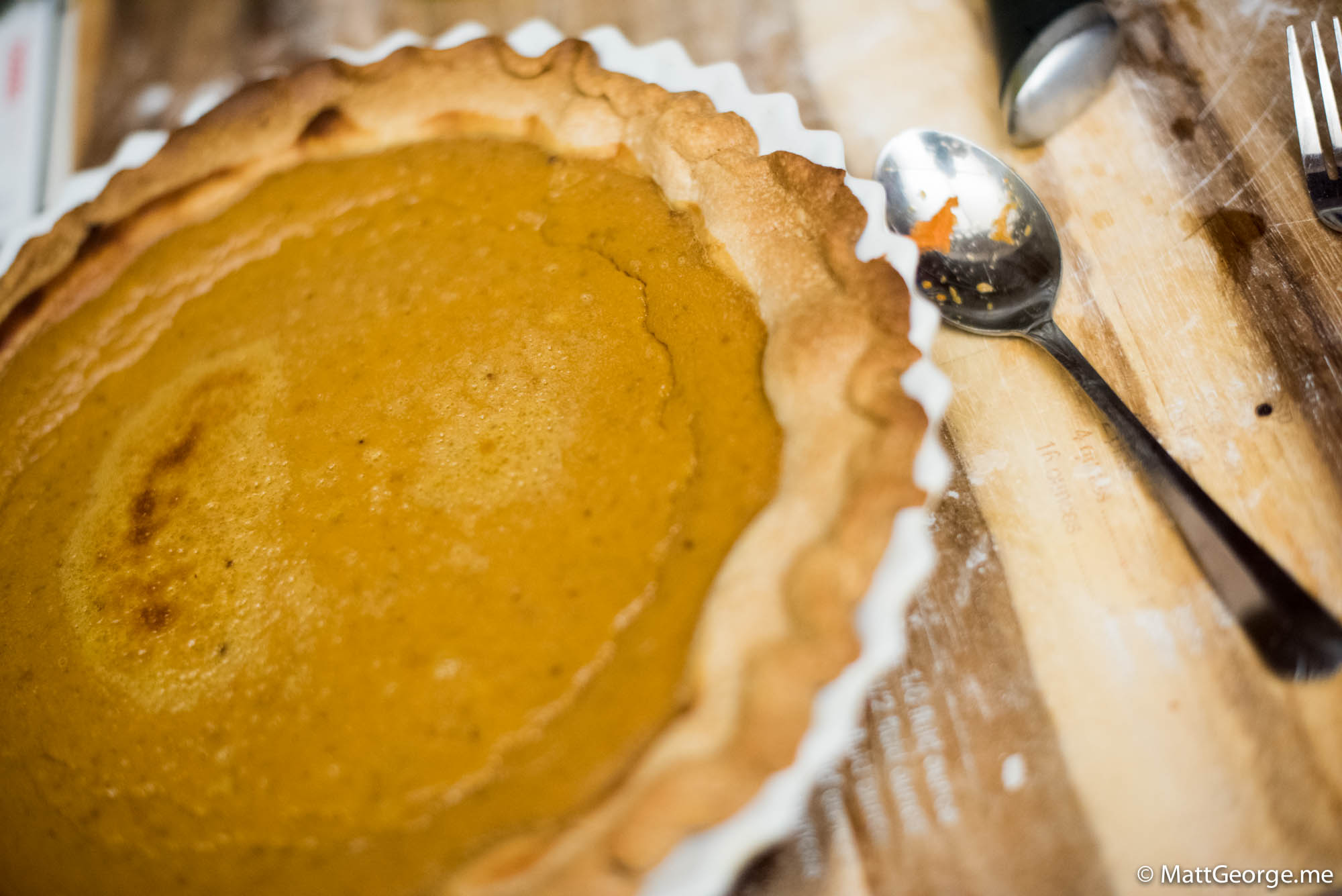 Delicious home made pumkin pie