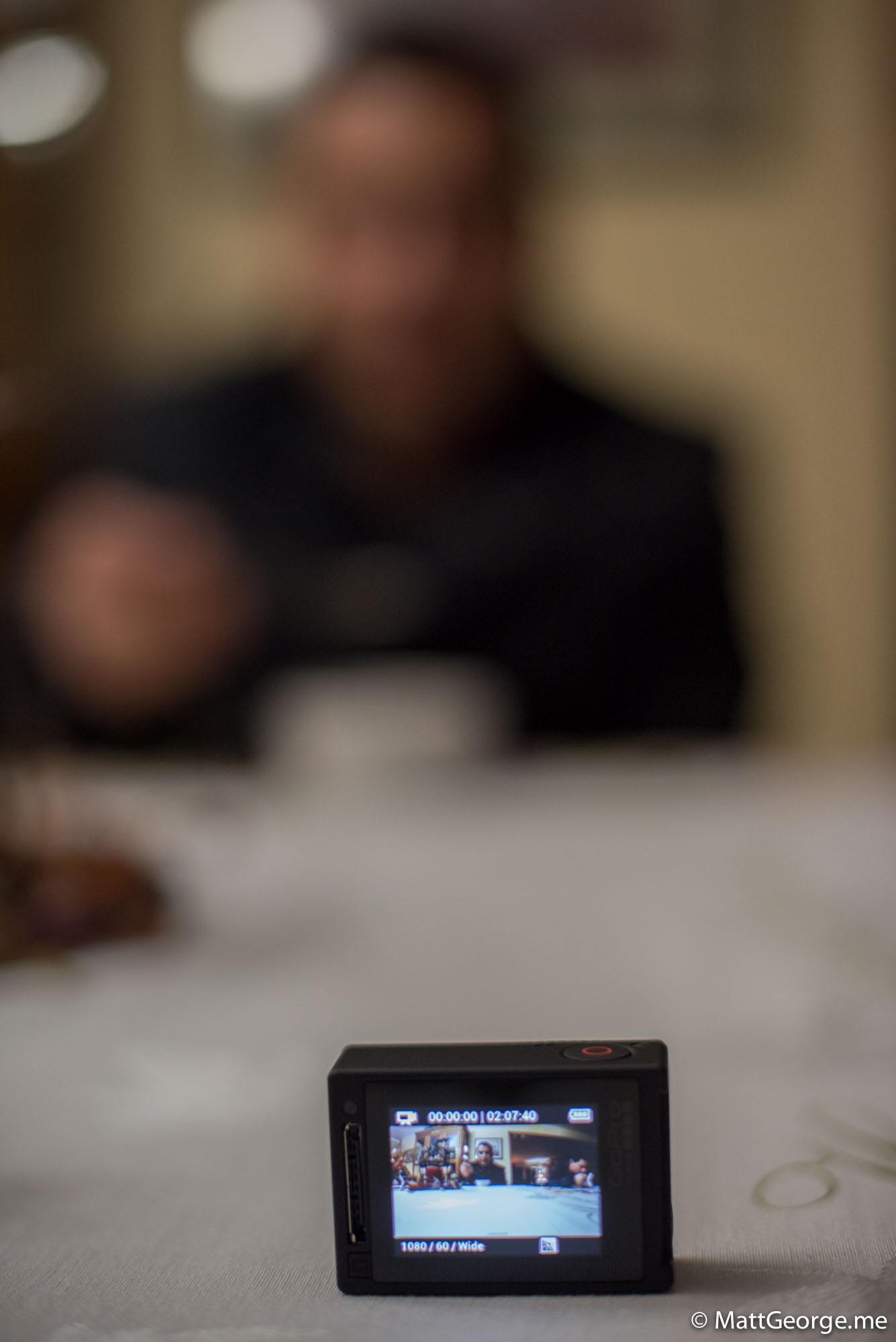 Go Pro Camera with Bokeh