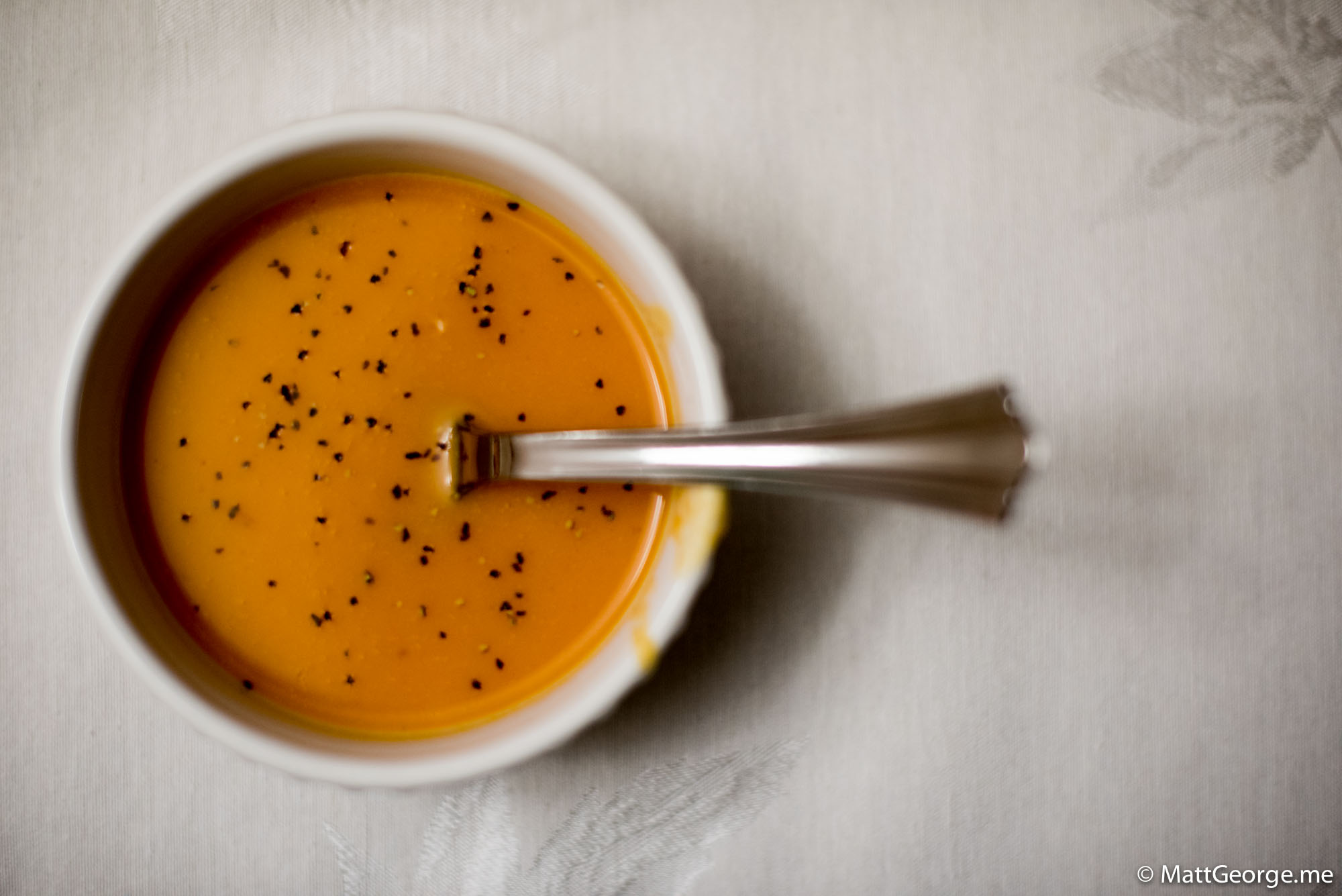 Pepper and Butter Squash Soup