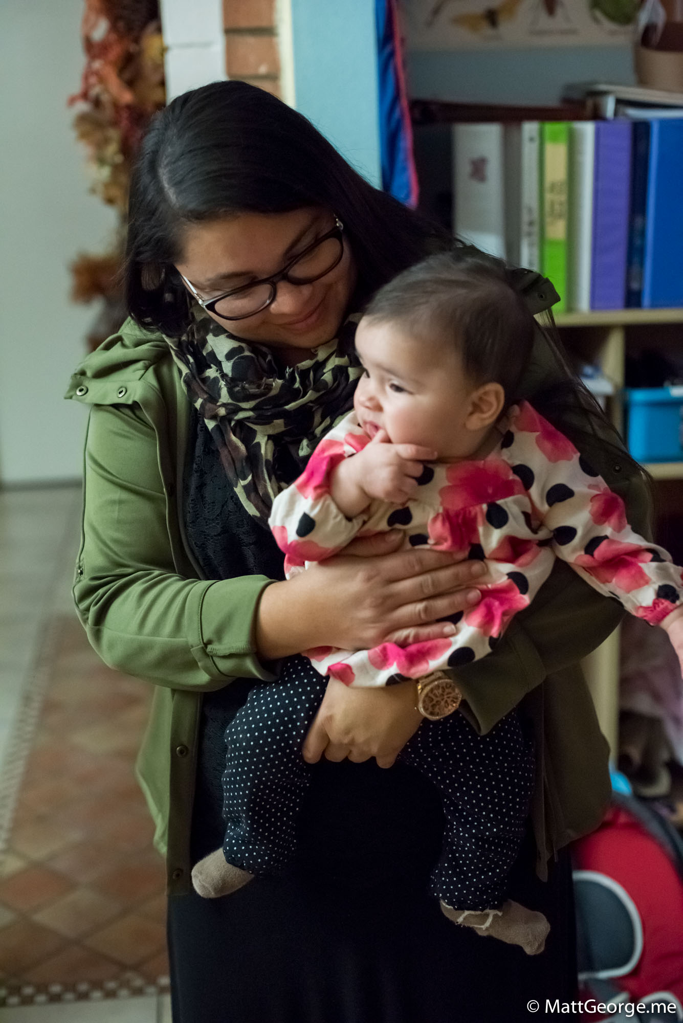Baby Gianna with Tia Tatty