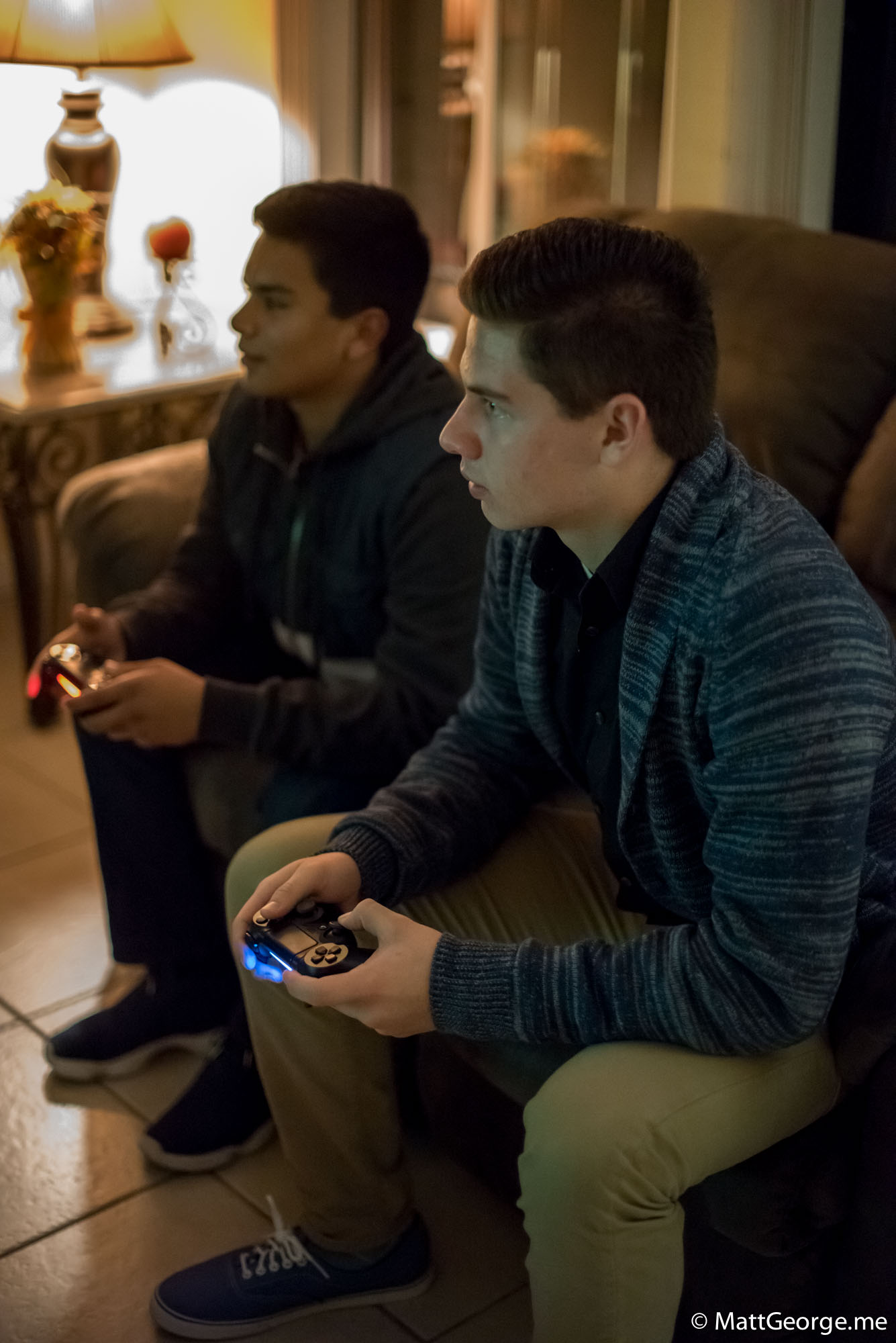 Johnny and Jared Playing Against Each Other