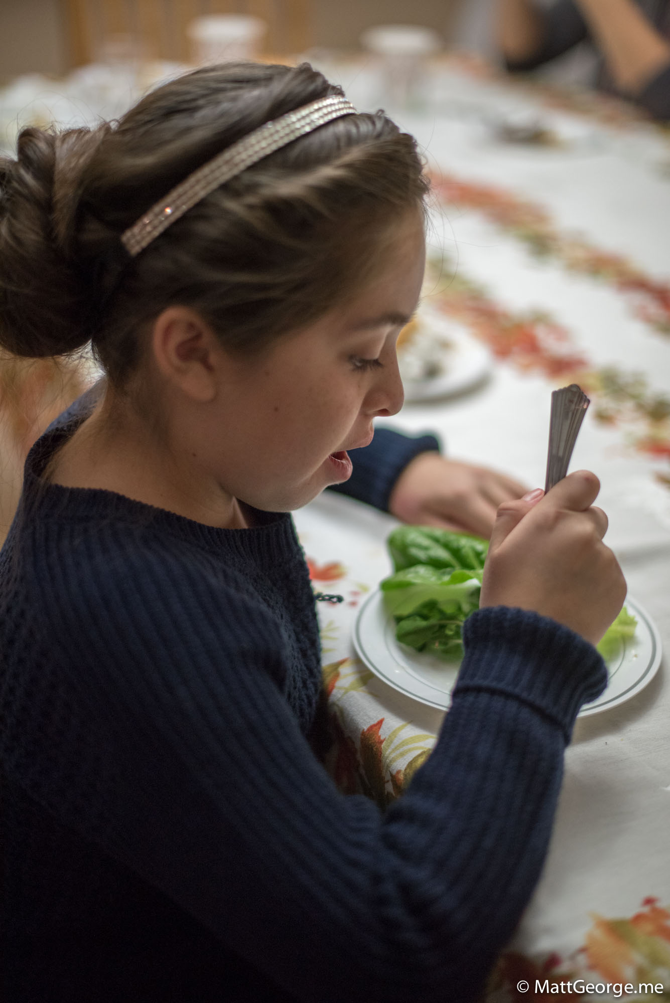 Kalei and Her Lettuce