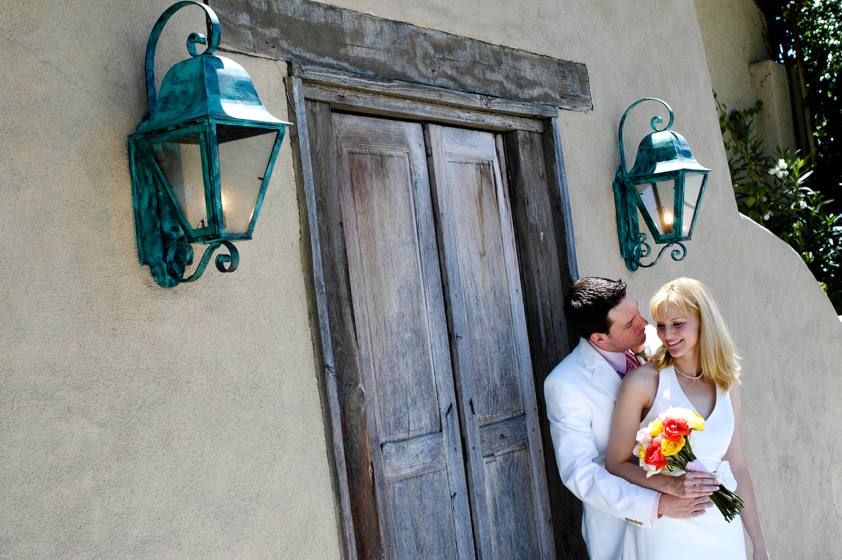 Bride and Groom Kissing - MattGeorge.me