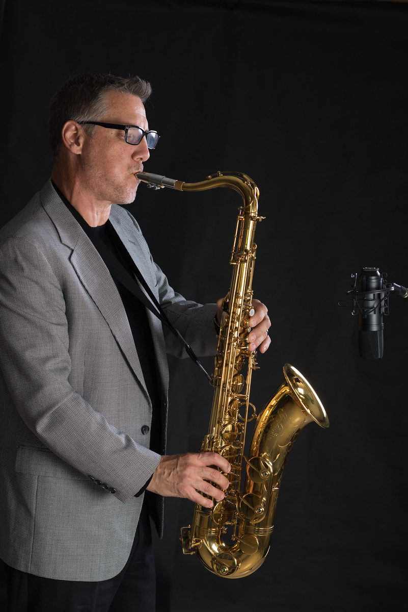 Saxophone Musician Portrait