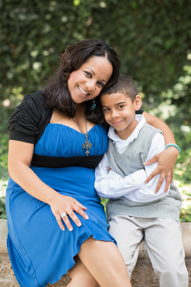 Mother and Son Portrait