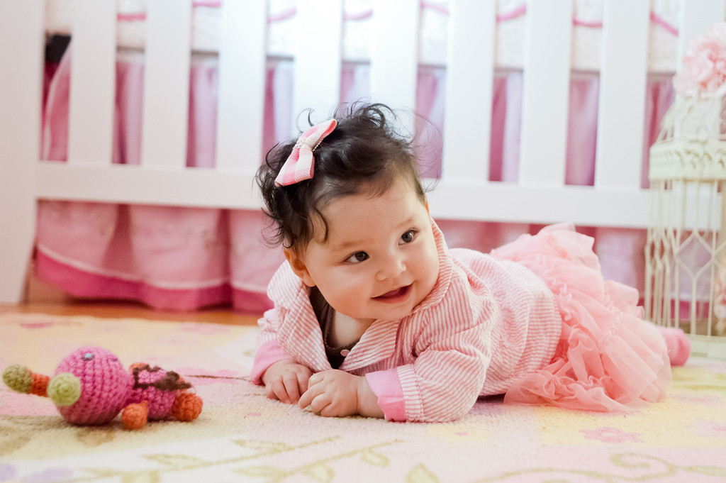Baby on Floor Portrait